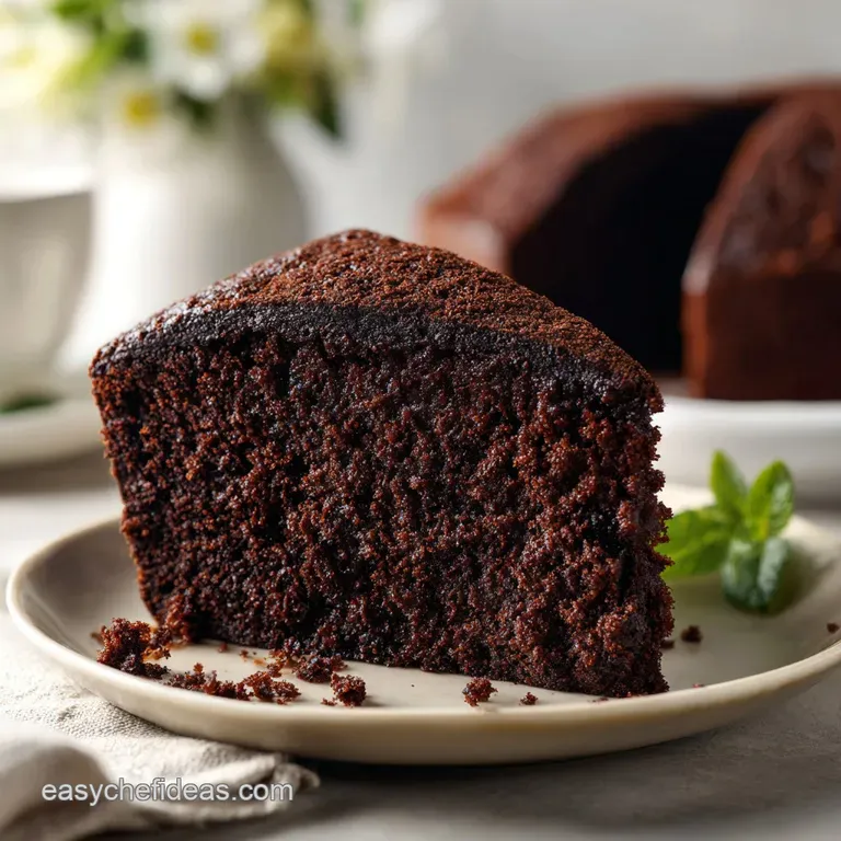 Chocolate Zucchini Cake: Fudgy and Moist