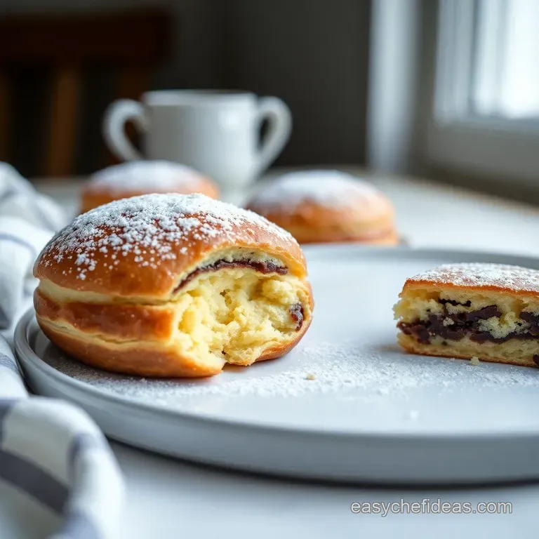 Fluffy German Chocolate Buns Schokobr&ouml;tchen presentation
