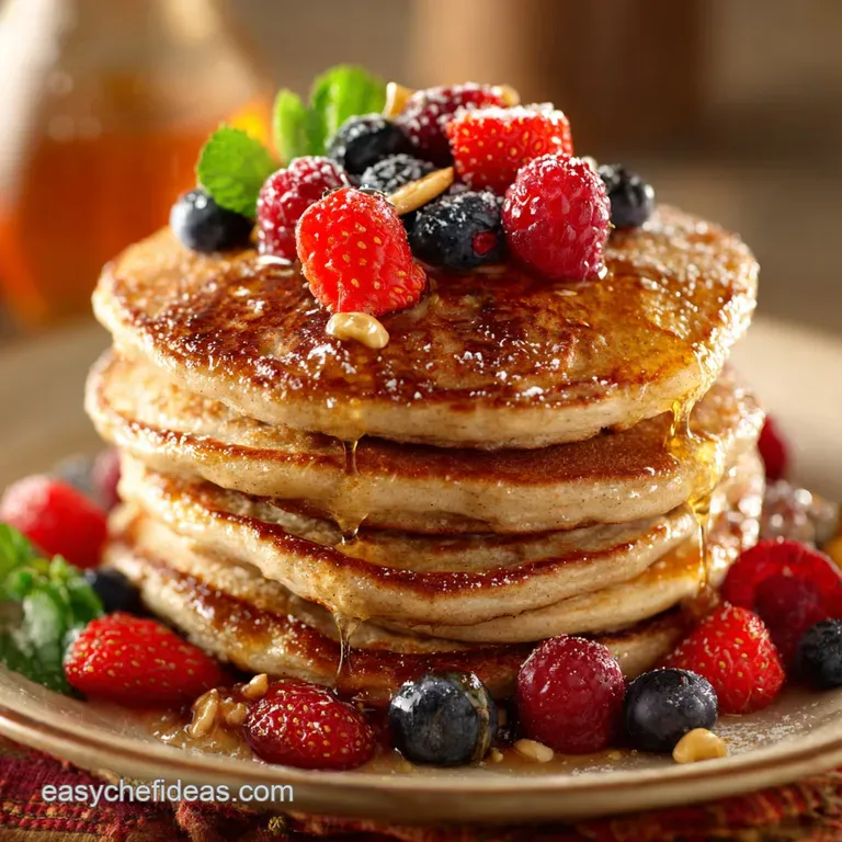 Whole Wheat Pancakes: Fluffy Morning Stack