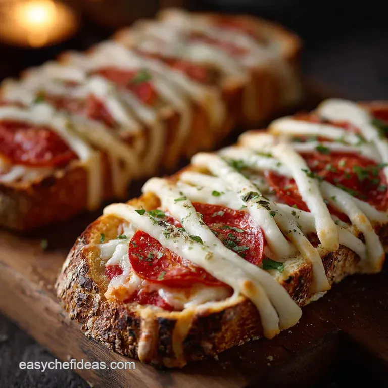 French Bread Mummy Pizzas: the Speedy Spooky Weeknight Treat presentation
