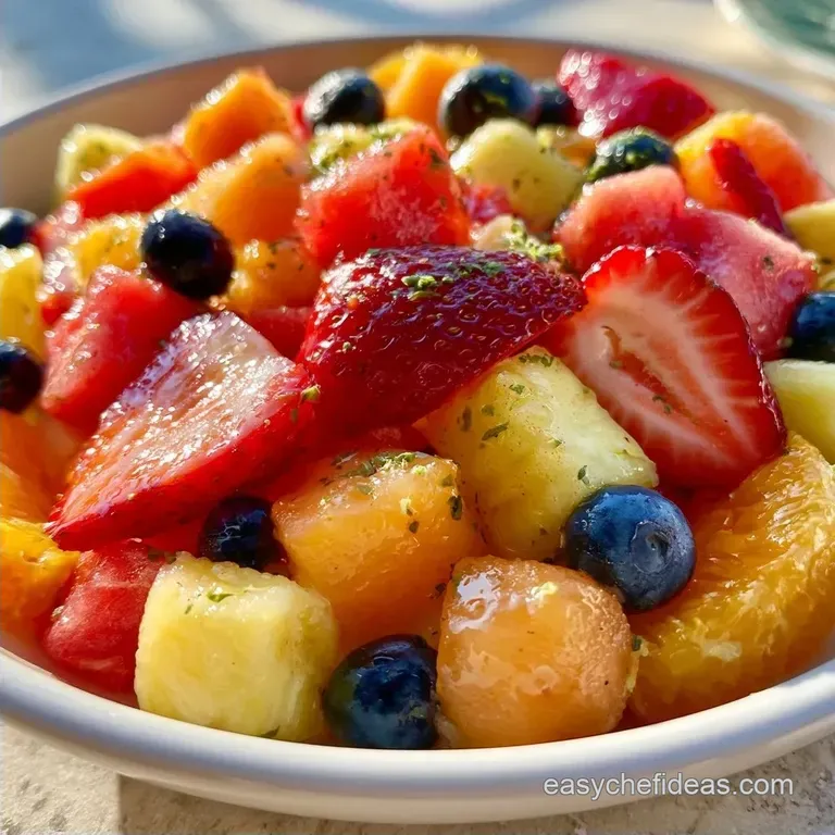 Fresh Fruit Lunch Plate in 20 Minutes