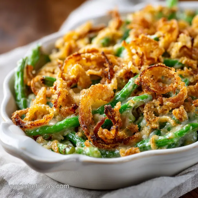Green Bean Casserole: Fresh and From Scratch