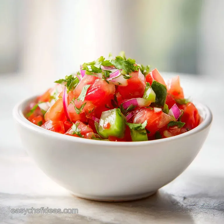 Pico de Gallo: Fresh and Chunky