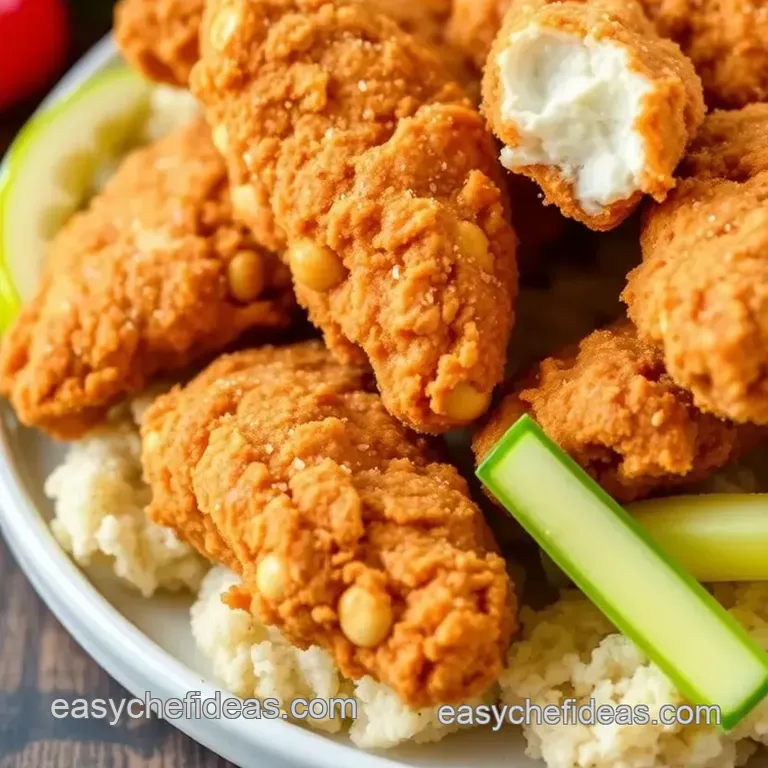 Fried Chicken Tenders: Crispy Joy in 35 Min presentation