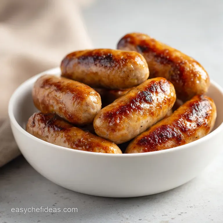 Frozen Sausage in Air Fryer: Crispy and Tender