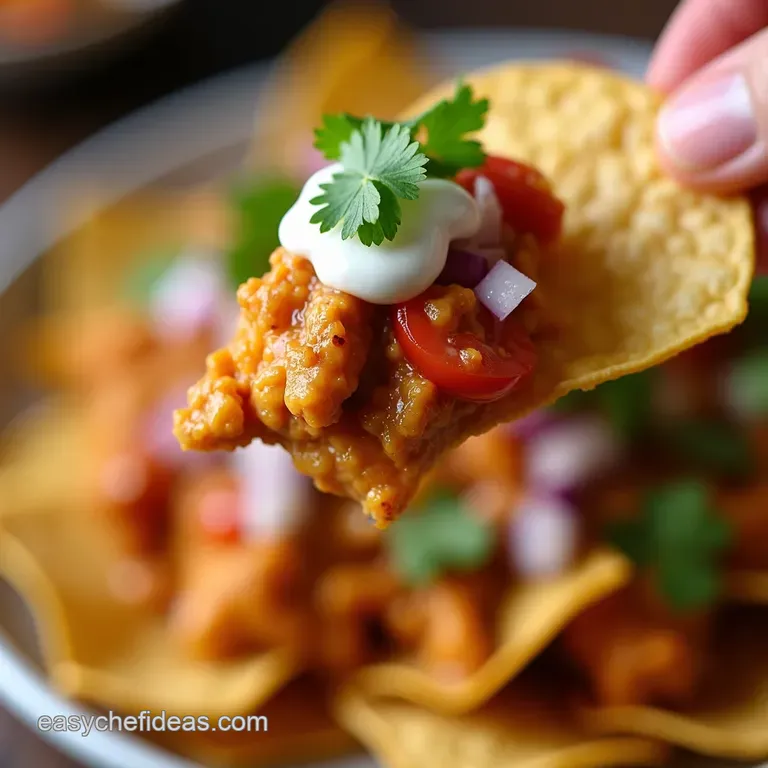 Game Day Glory Chicken Nachos the Crowdpleaser presentation