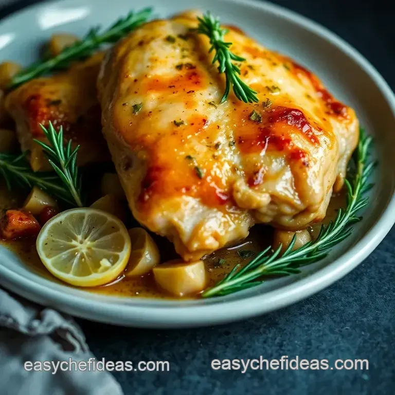 Garlic Herb Chicken Thighs: a Flavor-Packed Delight presentation