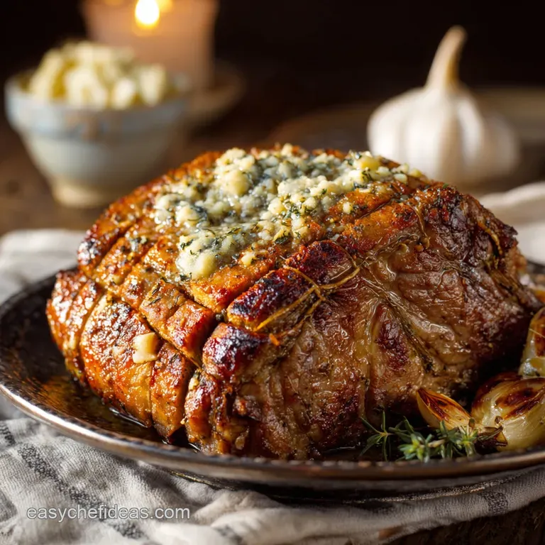 Garlic Lovers Roast Beef: the Dragons Breath Dinner Hero presentation