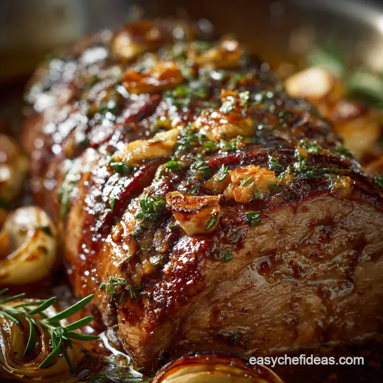 Garlic Lovers Roast Beef: The Dragons Breath Dinner Hero