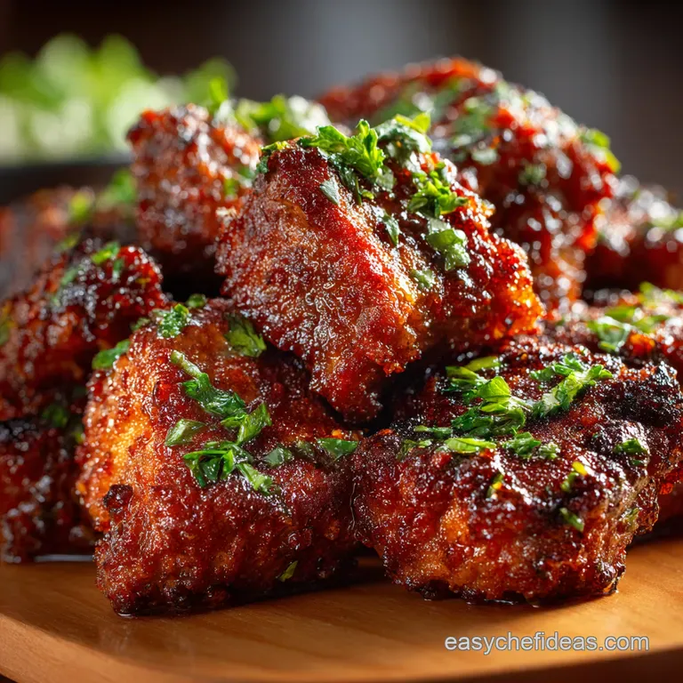 Garlicky HoneyKissed Beef Bites