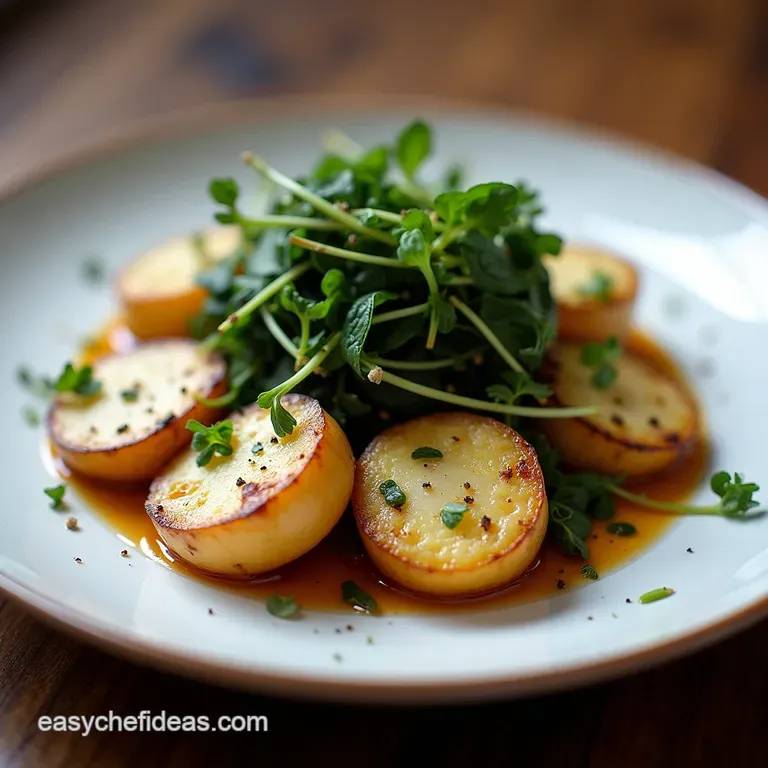 The Whole Shebang MapleGlazed Roasted Turnips with Garlicky Greens
