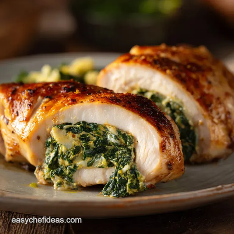 The Ultimate Creamy Goat Cheese Stuffed Chicken Breast Oven Method presentation