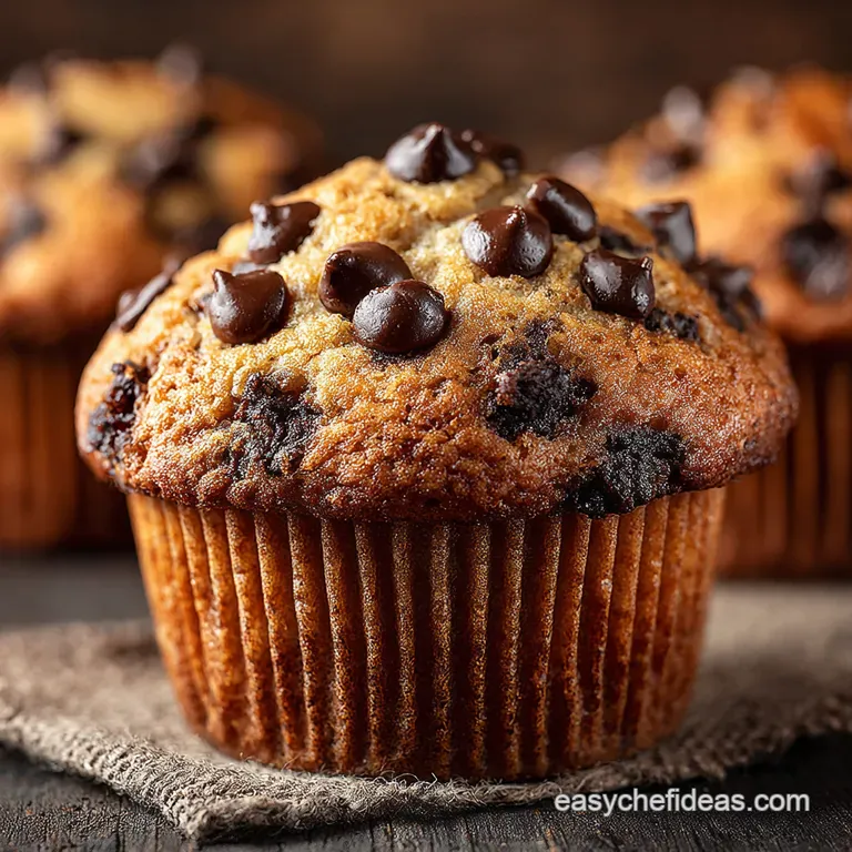 Irresistible Classic Chocolate Chip Muffins BakeryStyle at Home