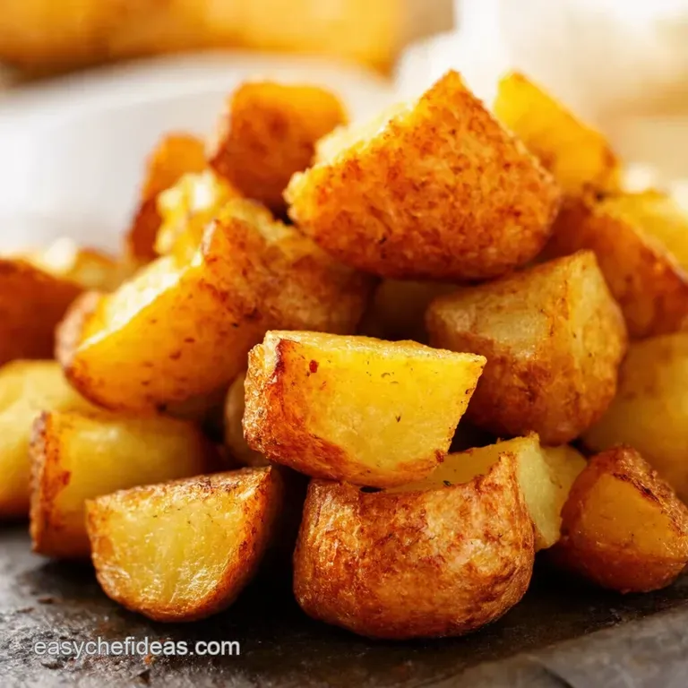 Golden Glorious the Ultimate Crispy Roast Potatoes presentation