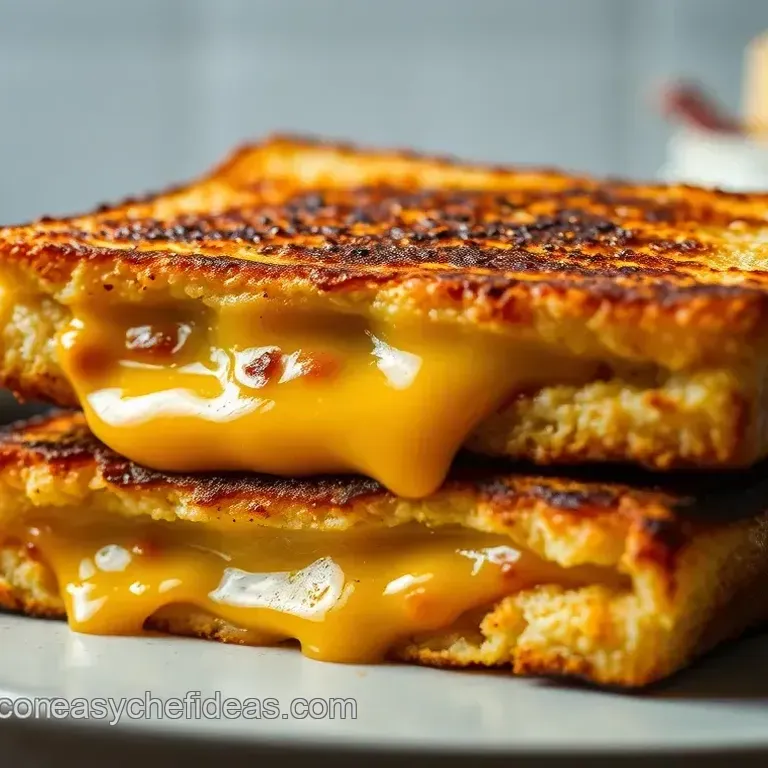 Golden Glory: The Perfect Air Fryer Grilled Cheese