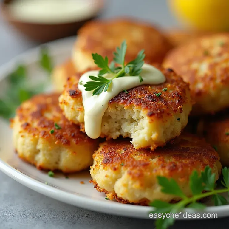 Jumbo Lump Gold The Ultimate Old Bay Crabcakes with LemonHerb Aioli