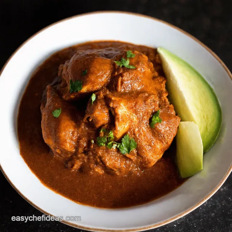 Grandma Elenas Effortless Chicken Mole