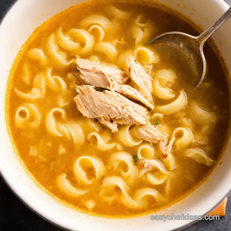 Grandmas Healing Chicken Noodle Soup