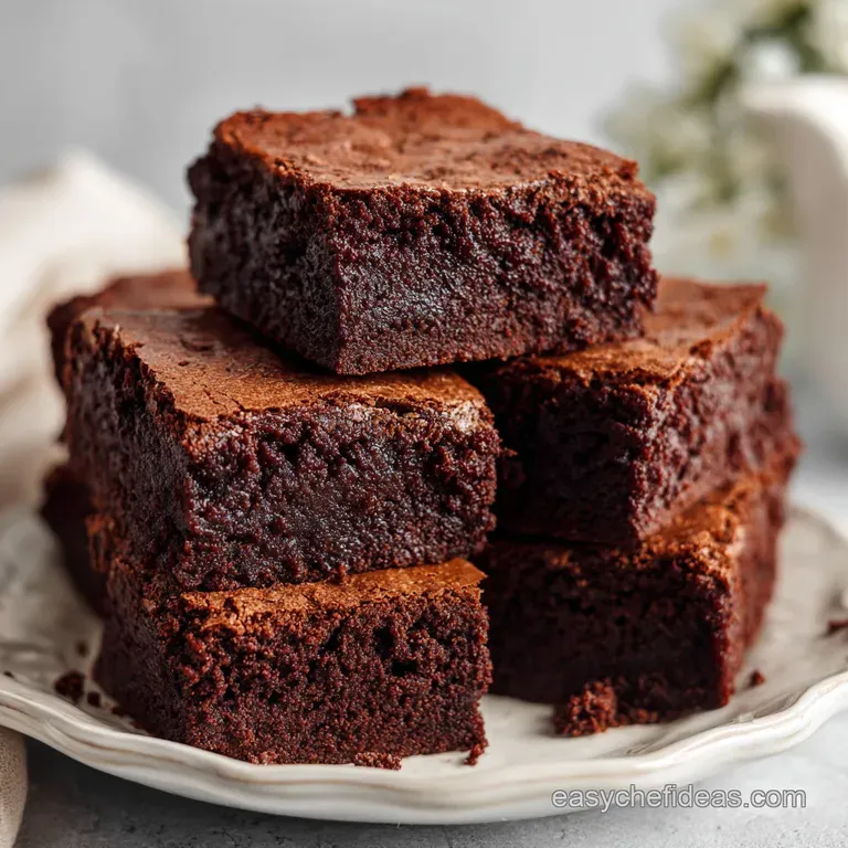 Greek Yogurt Brownies: Fudgy and Rich