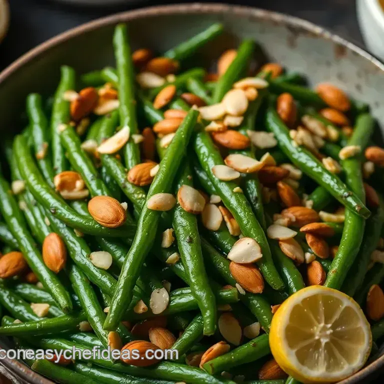 Green Bean Amandine: A Classic French Elegance