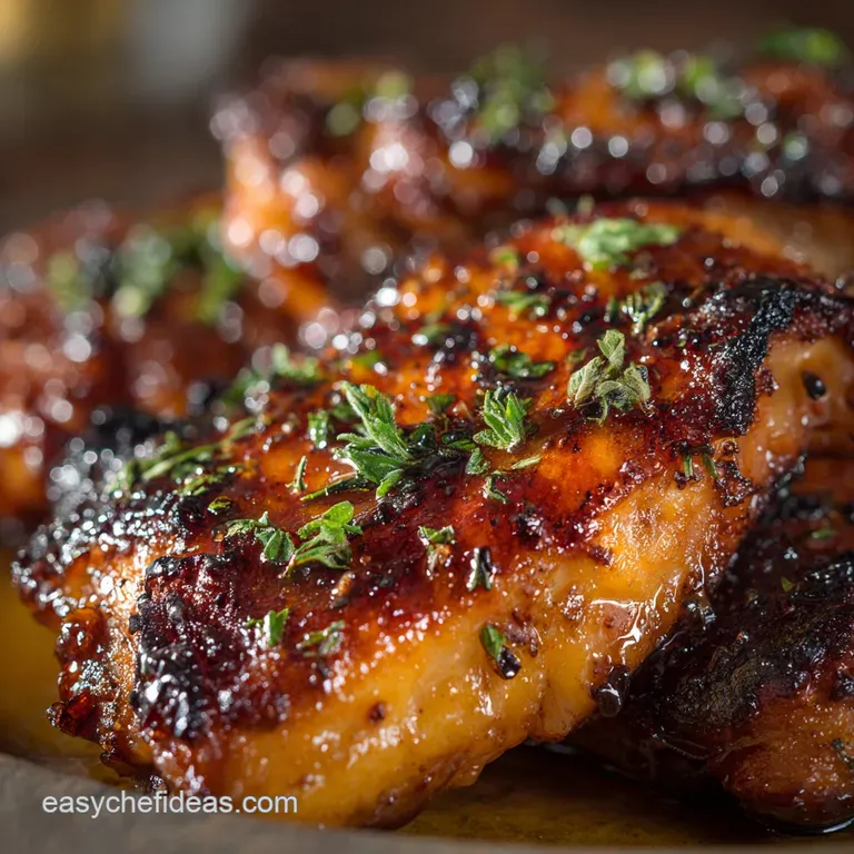 Grilled Bourbon Chicken: Sticky Smoky and Glazed to Perfection