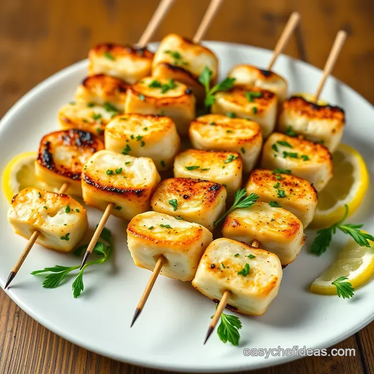 Grilled Mediterranean Seafood Skewers