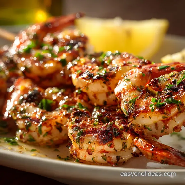 Grilled Shrimp Skewers: Our Best 4-Minute Lemon Garlic Recipe