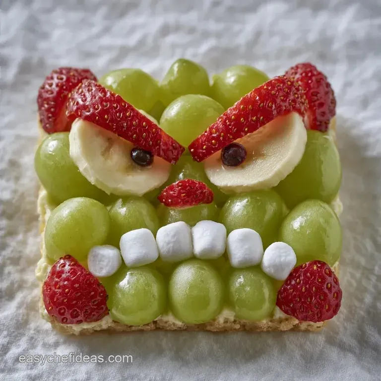 Grinch Fruit Platter in 20 Minutes