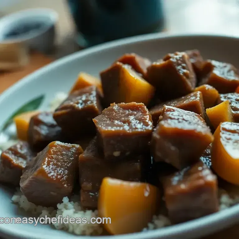 Guinness-Braised Beef Stew with Cheddar & Herb Dumplings