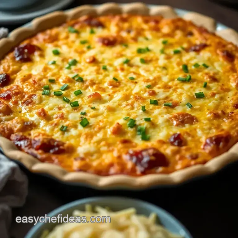 Hash Brown Quiche: a Breakfast Delight with a Crispy Twist presentation