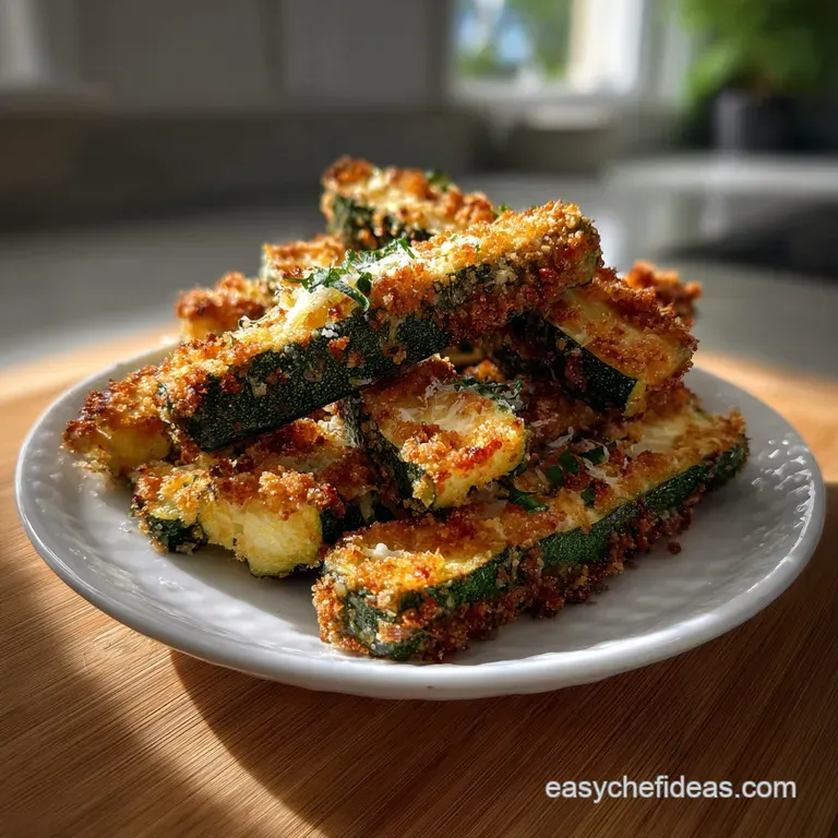 Healthy Baked Zucchini Sticks Oven or: Crispy Veggie Fries