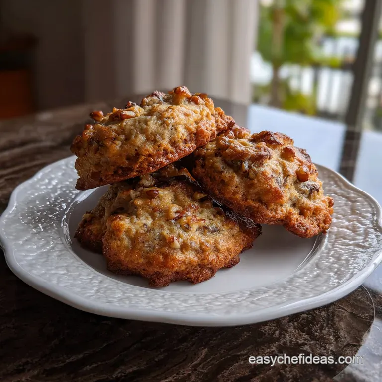 Healthy Banana Nut Cookies Recipe