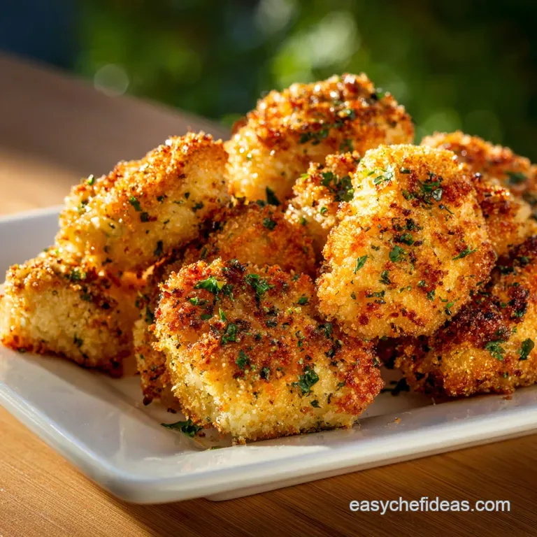 Healthy Baked Chicken Nuggets: Super Crispy Oven-Made No Fuss presentation