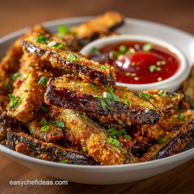 Healthy Eggplant Fries: The Best Crispy Baked Side Dish Recipe