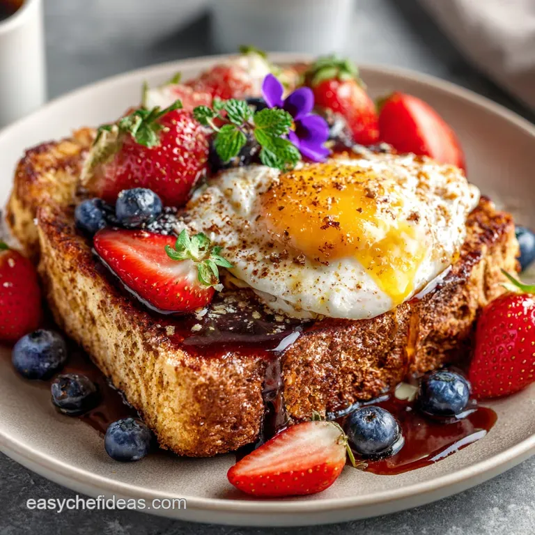 Healthyish French Toast: Guilt-Free Wholemeal Sourdough