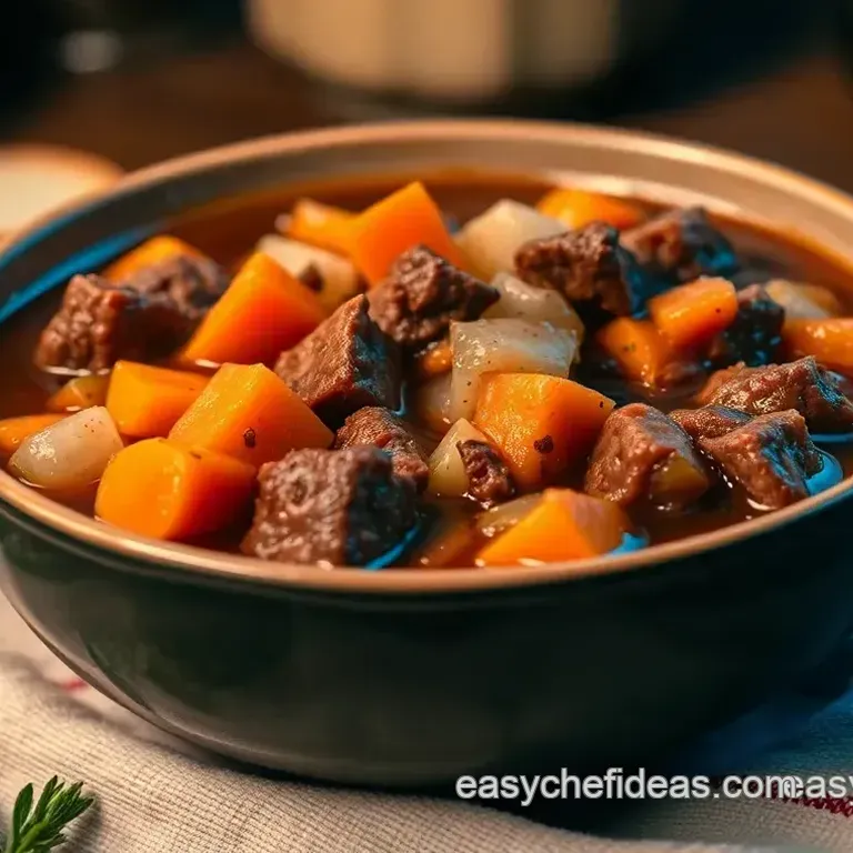 Hearty Homestyle Beef Soup