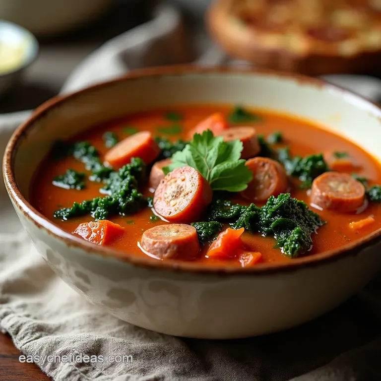 Hearty Italian Sausage and Kale Soup A Tuscan Comfort Classic