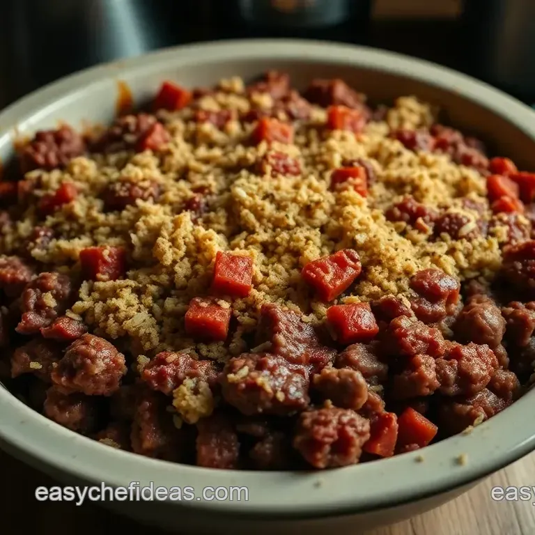 Hearty Meatloaf Casserole
