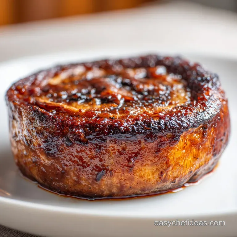 Pressed Mushroom Steak: Hearty and Savory