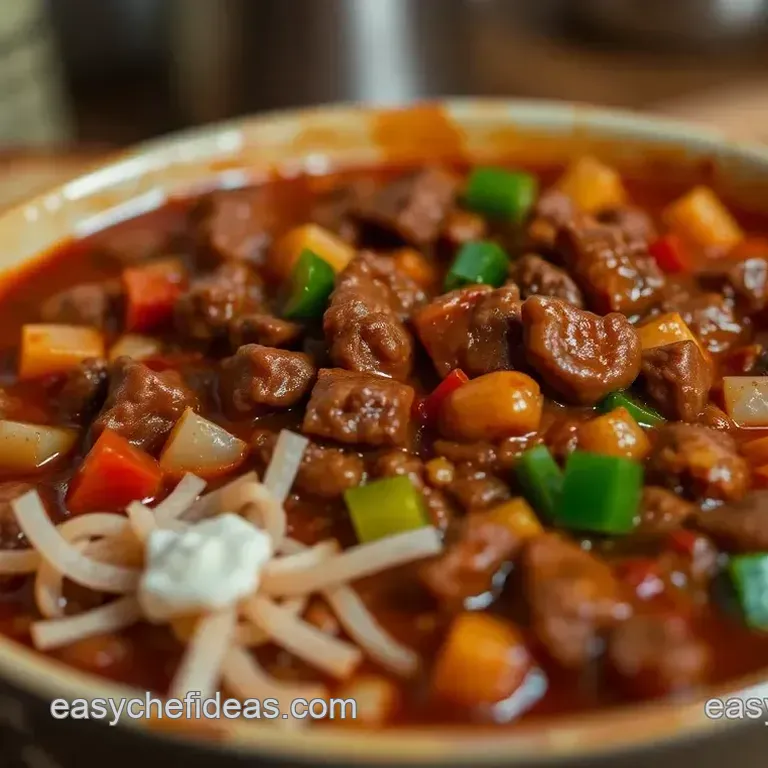 Hearty Texas-Style Chili: Proper Comfort Food