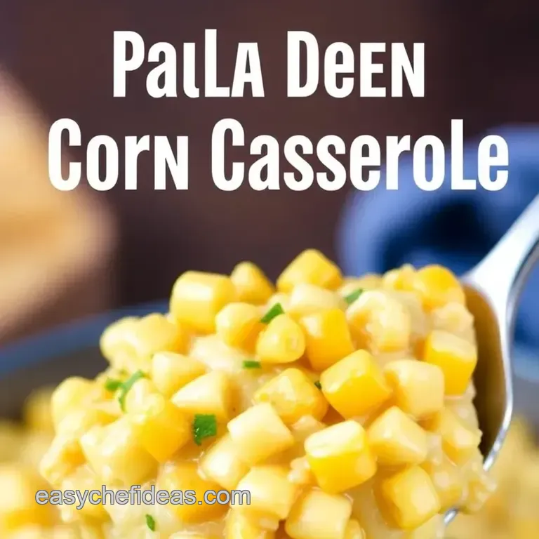 Heavenly Paula Deen Corn Casserole Recipe presentation