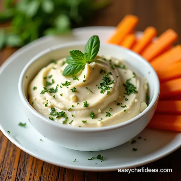 Herby Whipped Feta and White Bean Dip A Mediterranean Delight