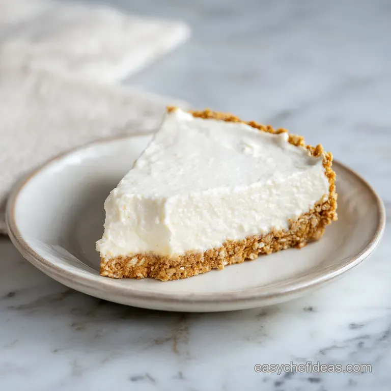 High-Protein Healthy Cheesecake: Velvety and Nutty