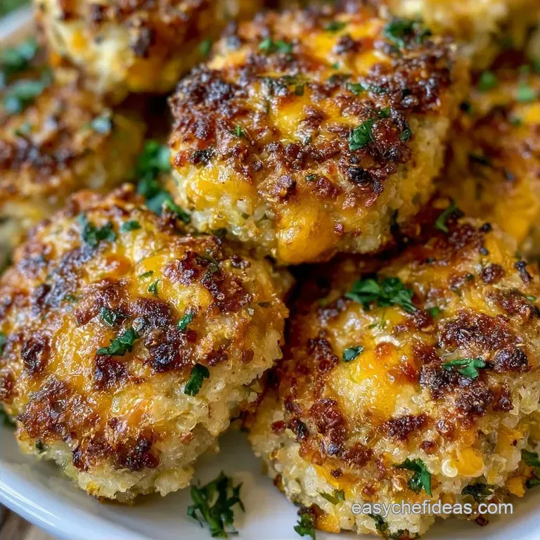 Cheesy Turkey & Quinoa Nuggets: High Protein Toddler Lunch