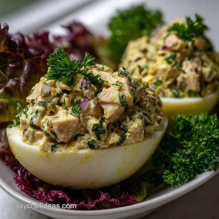 Tuna Egg Salad: High-Protein Lemon-Herb Salad