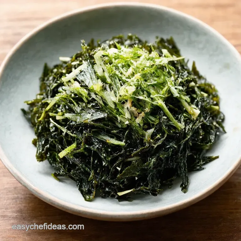 Hijiki Harmony A Savory Seaweed Salad