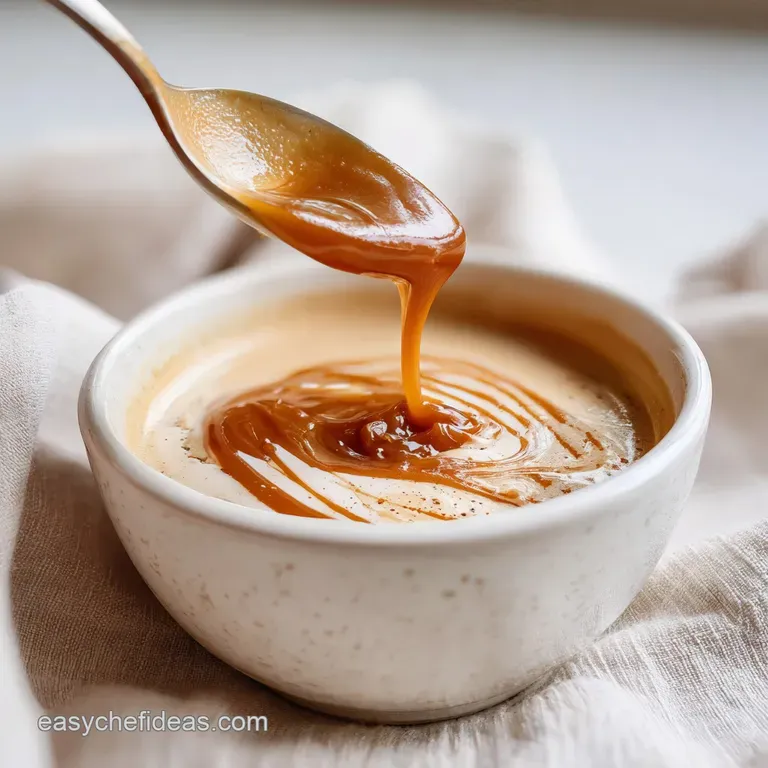 A delicate swirl of creamy coffee creamer poured into a steaming ceramic mug.