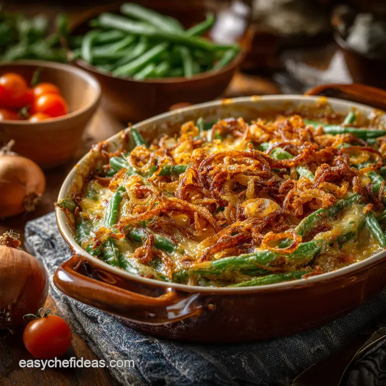 The Ultimate Creamy Crunchy Green Bean Casserole From Scratch