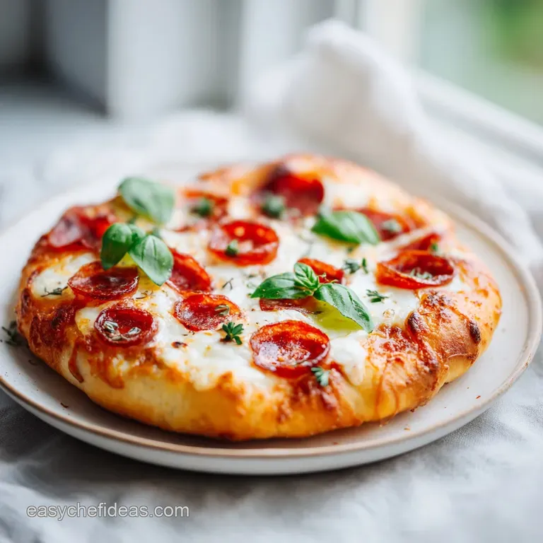 A perfectly browned pizza slice, glistening with cheese, sits on a rustic wooden board, ready to be savored.