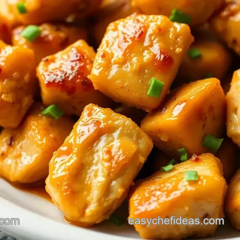 Honey Garlic Chicken Bites